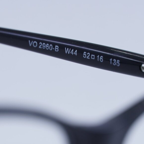 Vogue VO2960-B W44 Eyeglasses Black 52mm Cat Eye Frame - Picture 8 of 10